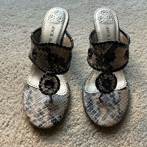Jack Rogers snake heels